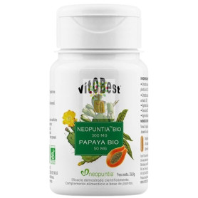 NEOPUNTIA BIO + PAPAYA BIO 45 CÁPSULAS VEGETALES VIT.O.BEST
