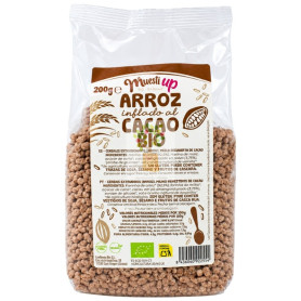 ARROZ INFLADO CON CACAO SIN GLUTEN BIO 200G MUESLI UP
