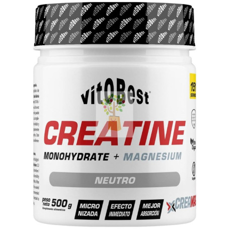 CREATINE CREAMAG SABOR NEUTRO 500G VIT.O.BEST