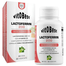 LACTOFERRIN 200 60 CÁPSULAS VEGETALES VIT.O.BEST