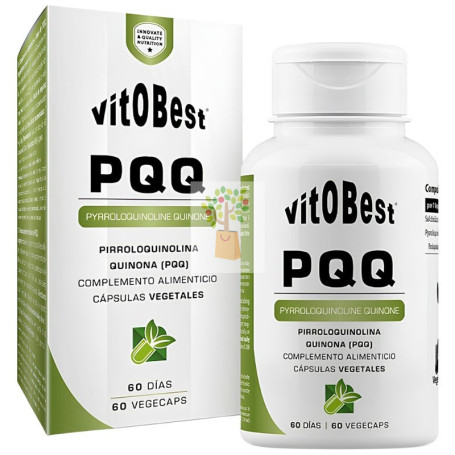 PQQ 60 CÁPSULAS VEGETALES VIT.O.BEST