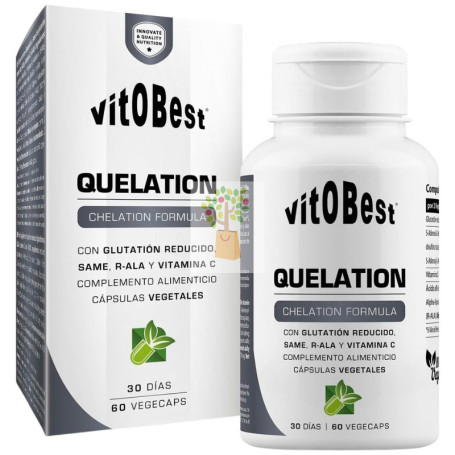 QUELATION 60 CÁPSULAS VEGETALES VIT.O.BEST