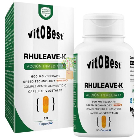 RHULEAVE-K 30 CÁPSULAS VEGETALES LÍQUIDAS VIT.O.BEST