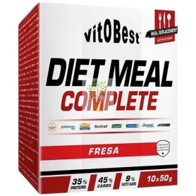 DIET MEAL COMPLETE SABOR FRESA 10 SOBRES VIT.O.BEST