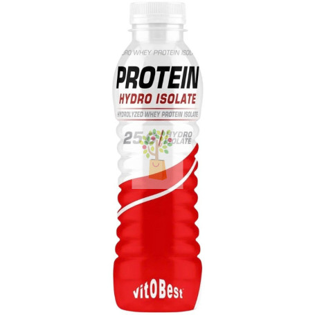 PROTEIN HYDRO ISOLATE SABOR FRESA PACK 12 UDSX500ML VIT.O.BEST