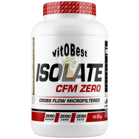ISOLATE CFM ZERO SABOR CHOCO BLANCO Y GALL. NEGRA 2KG VIT.O.BEST