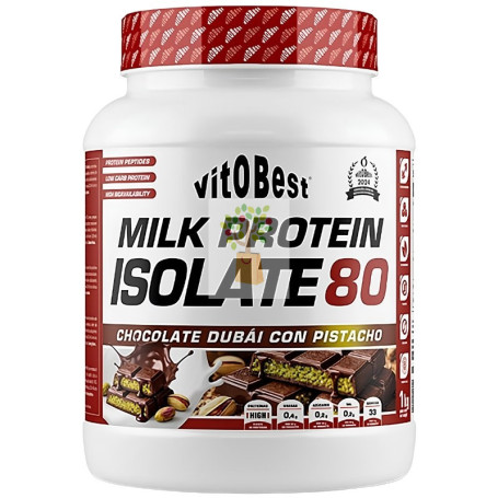 MILK PROTEIN ISOLATE 80 CHOCO DUBÁI PISTACHO 1KG VIT.O.BEST