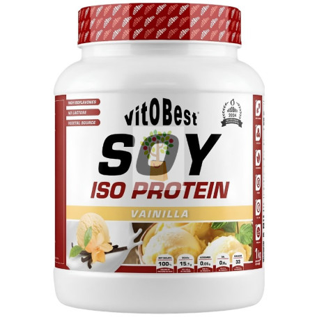 SOY ISO PROTEIN SABOR VAINILLA 1KG VIT.O.BEST