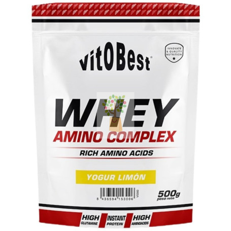 WHEY AMINO COMPLEX SABOR YOGUR DE LIMÓN 500G VIT.O.BEST