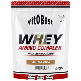 WHEY AMINO COMPLEX SABOR GALLETA MARÍA 500G VIT.O.BEST