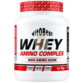 WHEY AMINO COMPLEX SABOR FRUTAS DEL BOSQUE 1KG VIT.O.BEST