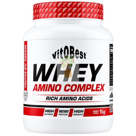WHEY AMINO COMPLEX SABOR FRUTAS DEL BOSQUE 1KG VIT.O.BEST
