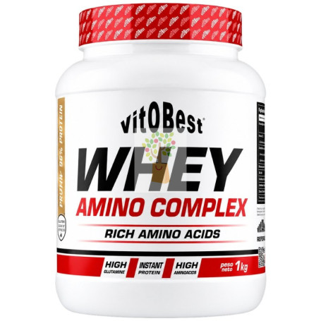 WHEY AMINO COMPLEX SABOR LECHE MERENGADA 1KG VIT.O.BEST