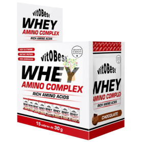 WHEY AMINO COMPLEX SABOR CHOCOLATE 15 SOBRES VIT.O.BEST
