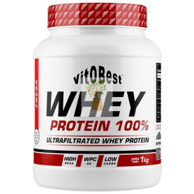 WHEY PROTEIN 100% SABOR FRESA 1KG VIT.O.BEST