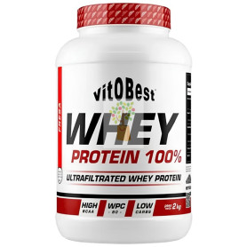 WHEY PROTEIN 100% SABOR FRESA 2KG VIT.O.BEST