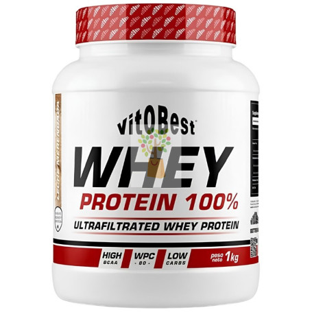 WHEY PROTEIN 100% SABOR LECHE MERENGADA 1KG VIT.O.BEST