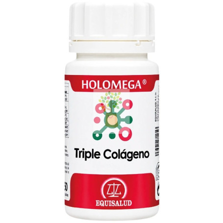 HOLOMEGA TRIPLE COLÁGENO 50 CÁPSULAS EQUISALUD