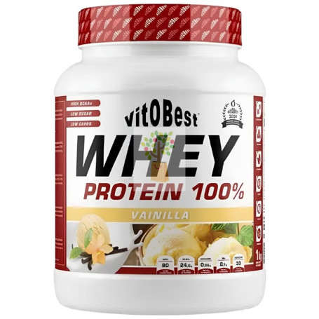 WHEY PROTEIN 100% SABOR VAINILLA 1KG VIT.O.BEST