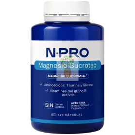 MAGNESIO SUCROTEC 120 CÁPSULAS NPRO