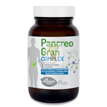 ENZIMAS DIGESTIVAS (PANCREOGRAN COMPLEX) 100 CÁPSULAS GRANERO