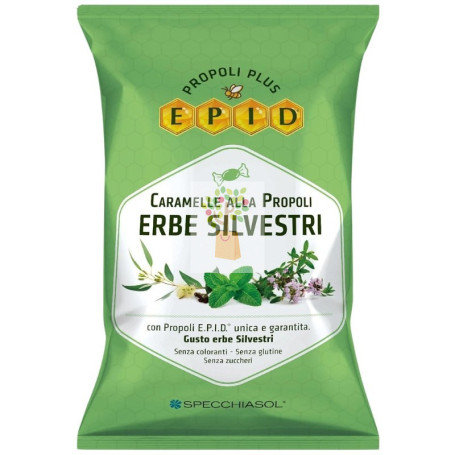 CARAMELOS AL PROPÓLEO CON HIERBAS SILVESTRES 24 UDS SPECCHIASOL
