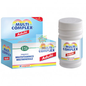 MULTICOMPLEX ADULTOS 30 TABLETAS ESI