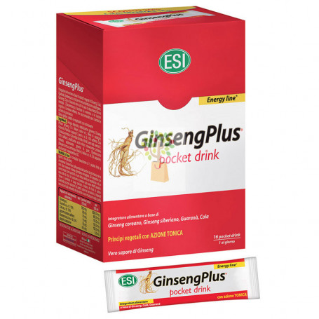 GINSENGPLUS 16 POCKET DRINK ESI