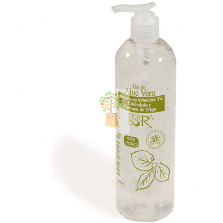 GEL ALOE VERA Y ARBOL DE TE 500Ml. DERBOS