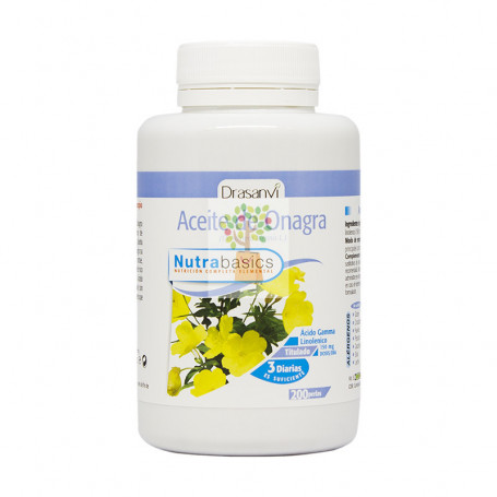 ONAGRA ACEITE 200 PERLAS 500Mg. DRASANVI