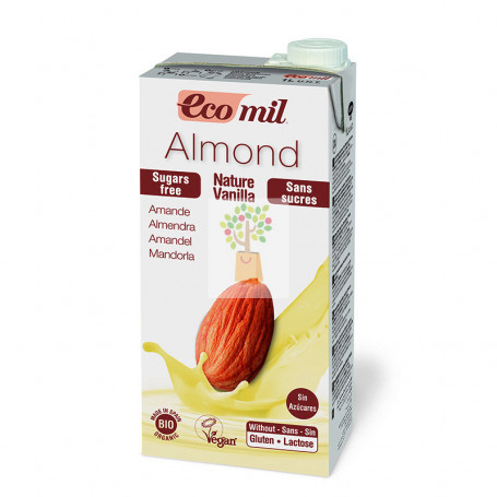 ECOMIL ALMENDRA NATURE VAINILLA 1Lt. NUTRIOPS