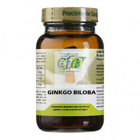 GINKGO BILOBA (24%) ST 60 CAPSULAS CFN