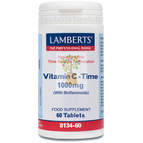 VITAMINA C 1.000Mg./BIOF. 60 TABLETAS LAMBERTS