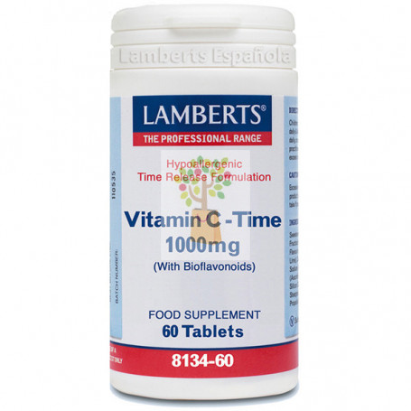 VITAMINA C 1.000Mg./BIOF. 60 TABLETAS LAMBERTS