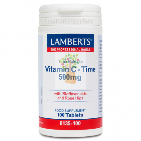 VITAMINA C 500Mg./BIOF. 100 TABLETAS LIBERACION S. LAMBERTS