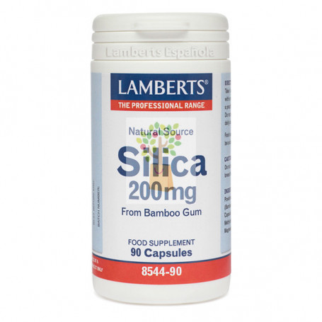 SILICIO 200Mg. 90 CAPSULAS LAMBERTS