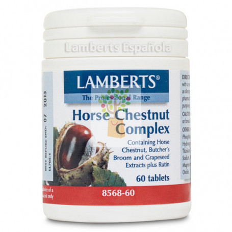 HORSE CHESNUT COMPLEX 60 TABLETAS LAMBERTS