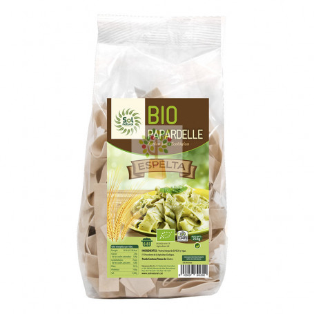 PAPARDELLE DE ESPELTA BIO 250Gr. SOL NATURAL