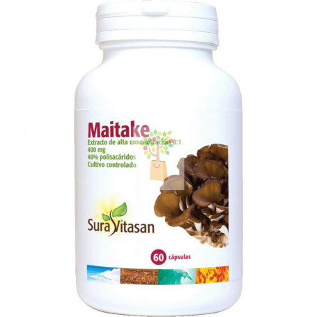 MAITAKE 400Mg. 60 CAPSULAS SURA VITASAN