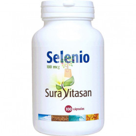 SELENIO L-SELENOMETIONINA 100Mcg. 100 CAPSULAS SURA VITASAN