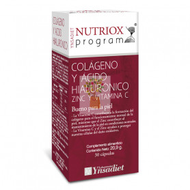 NUTRIOX COLAGENO + ACIDO HIALURONICO 30 CAPSULAS YNSADIET