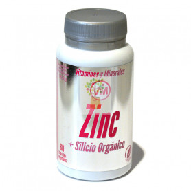 ZINC + SILICIO ORG. 60 CAPSULAS VEGETALES