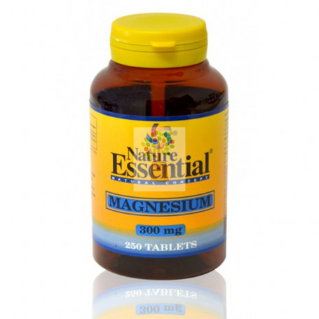 MAGNESIO QUELADO 300Mg. 250 TABLETAS NATURE ESSENTIAL
