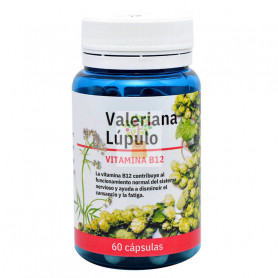 VALERIANA + LUPULO + B12 60 CAPSULAS ESPADIET