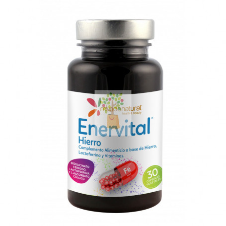 ENERVITAL HIERRO 30 CAPSULAS MUNDO NATURAL