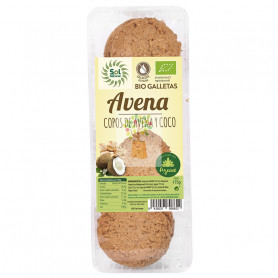 GALLETAS DE AVENA COCO Y AGAVE BIO 175Gr. SOL NATURAL