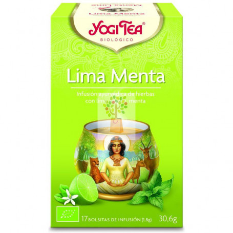 YOGI TEA MENTA Y LIMA 17 FILTROS