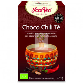 YOGI TEA CHOCOLATE Y CHILI 17 FILTROS