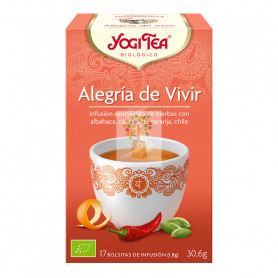 YOGI TEA ALEGRIA DE VIVIR 17 FILTROS