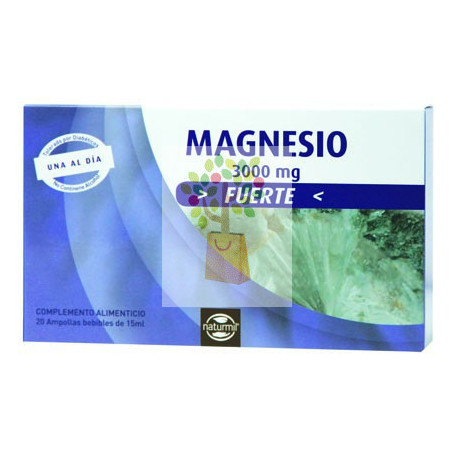 MAGNESIO FORTE  20 AMPOLLAS NATURMIL